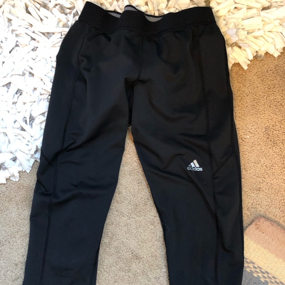 Cropped adidas workout leggings